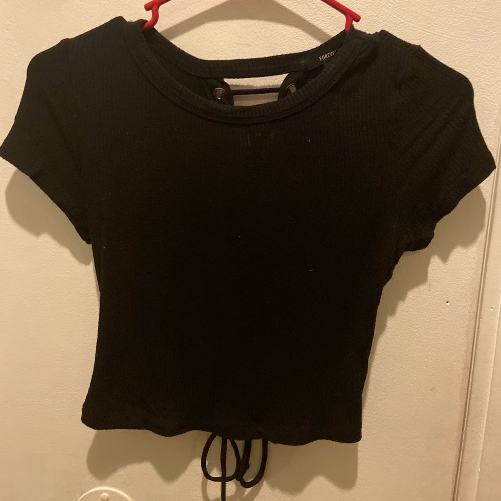 Forever 21 ribbed crop top